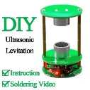 Soldering Project Ultrasonic Suspension Acoustic Suspension Electronic Kit Mini Acoustic Levitator 12V Practice Solder